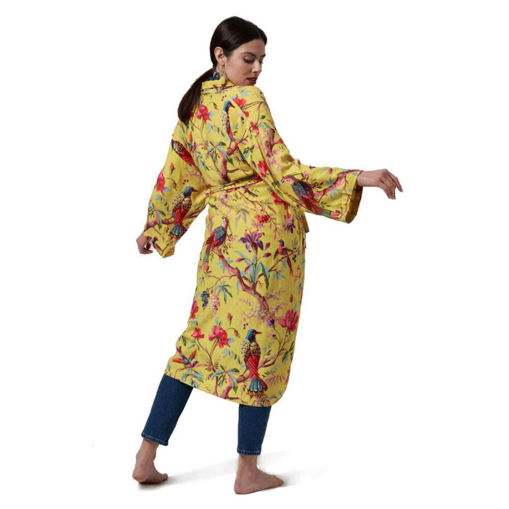 Imbarro - Kimono Royal Paradise Kanarie Geel one-size