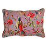 Imbarro Kussen Royal Paradise Lila Large 40x60cm rib-katoen Imbarro Kussen Royal Paradise Lila Large 40x60cm rib-katoen