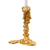 Pols Potten - Kandelaar Drip Gold Aluminium L 18x25cm Pols Potten - Kandelaar Drip Gold Aluminium L 18x25cm