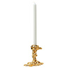 Pols Potten Kandelaar Drip Gold Small Aluminium H14cm Pols Potten Kandelaar Drip Gold Small Aluminium H14cm