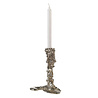 Pols Potten Kandelaar Drip Silver L H25cm Pols Potten Kandelaar Drip Silver L H25cm
