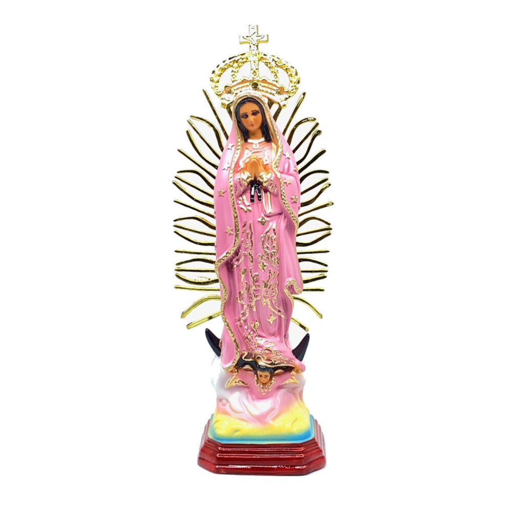 Kerststalscène Van Jozef Met Stok En Maria Die Baby Jezus Vasthoudt