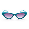 Okkia Zonnebril Adriana Small Cat Eye Turquoise OK011-FB Okkia Zonnebril Adriana Small Cat Eye Turquoise OK011-FB