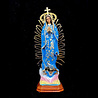 Melting Pot - Maria de Guadalupe Mexico Blauw 37cm Melting Pot - Maria de Guadalupe Mexico Blauw 37cm
