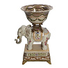 Melting Pot - Ornament met Schaal Olifant Multicolor 19x15x28cm Melting Pot - Ornament met Schaal Olifant Multicolor 19x15x28cm