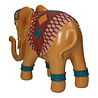 Melting Pot - Beeld Indische Olifant Oranje 23x35cm multicolor Melting Pot - Beeld Indische Olifant Oranje 23x35cm multicolor