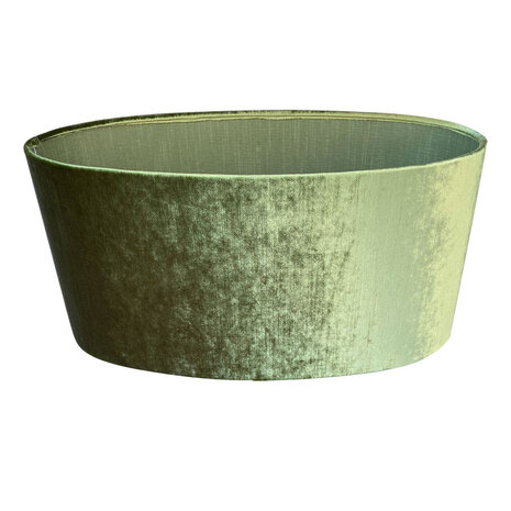 Melting Pot - Lampenkap Ovaal Groen 58x30x25cm Melting Pot - Lampenkap Ovaal Groen 58x30x25cm