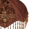 Melting Pot - Lampenkap Baroque Rond Bruin 25cm Melting Pot - Lampenkap Baroque Rond Bruin 25cm