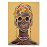 Melting Pot - Schilderij Woman Yellow Sunglasses 100x140cm Melting Pot - Schilderij Woman Yellow Sunglasses 100x140cm