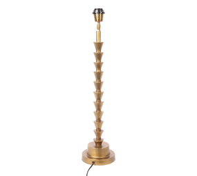 Melting Pot - Lampenvoet Aluminium Goud 15xH58cm Melting Pot - Lampenvoet Aluminium Goud 15xH58cm