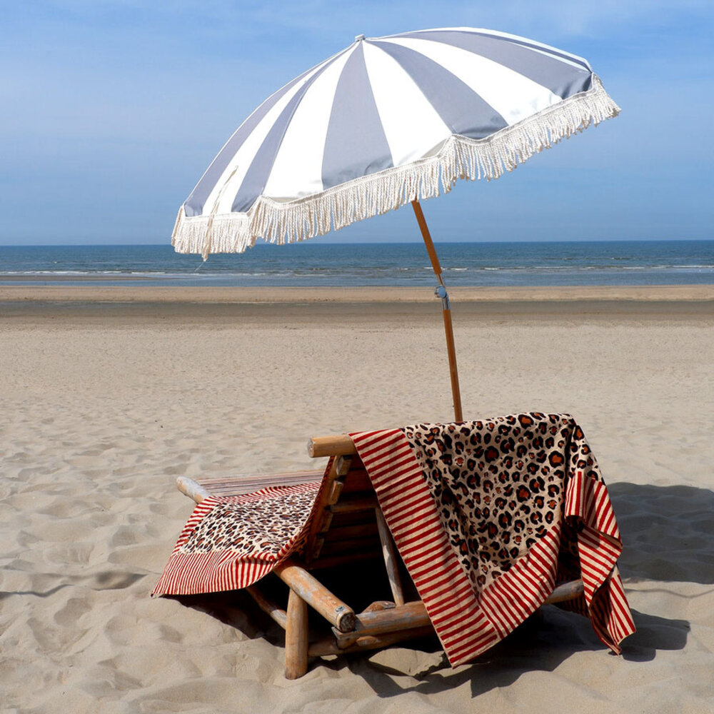 Doing Goods - Plaid & Kleed Leopard Katoen XL 240x280cm Doing Goods - Plaid & Kleed Leopard Katoen XL 240x280cm