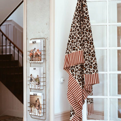 Doing Goods - Plaid & Kleed Leopard Katoen XL 240x280cm Doing Goods - Plaid & Kleed Leopard Katoen XL 240x280cm