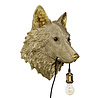 Wandlamp Wolf Goud 40x27x46cm Wandlamp Wolf Goud 40x27x46cm