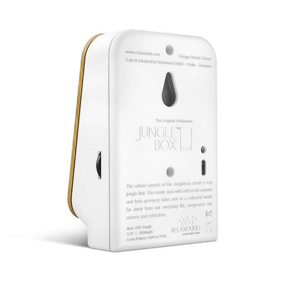 Zwitscherbox - Junglebox Oplaadbare Geluidsbox met Bewegingssensor en Exotische Natuurgeluiden – 6 Varianten Zwitscherbox - Junglebox Oplaadbare Geluidsbox met Bewegingssensor en Exotische Natuurgeluiden – 6 Varianten