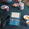 Pip Studio Theelepels Oriental Flower (set/6) in Cadeaubox Pip Studio Theelepels Oriental Flower (set/6) in Cadeaubox