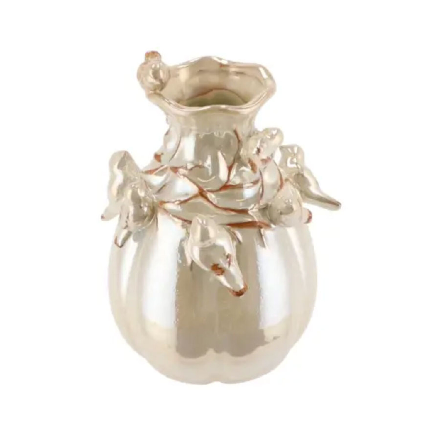 Stad bloem Gastheer van Om toestemming te geven Vaas Vogeltjes White Pearl 13x19cm kopen - Melting Pot Amsterdam