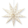 Pip Studio Kerstster Papier Wit met Goud in 2 Maten Pip Studio Kerstster Papier Wit met Goud in 2 Maten
