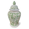 Melting Pot - Pot met Deksel / Vaas Chinese Draken Groen XL 33x63cm Melting Pot - Pot met Deksel / Vaas Chinese Draken Groen XL 33x63cm