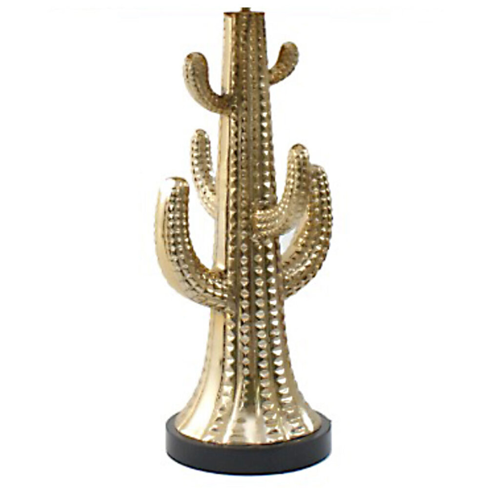 Melting Pot - Lampenvoet Cactus Witgoud Metaal B25xH51cm