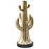 Lampenvoet Cactus Witgoud Metaal 25x51cm Lampenvoet Cactus Witgoud Metaal 25x51cm