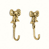 Doing Goods Wandhaakjes Bowie Strik 7x3cm (set/2) Doing Goods Wandhaakjes Bowie Strik 7x3cm (set/2)