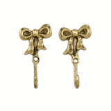 Doing Goods - Wandhaakjes Bowie Strik Messing 3x7cm (set/2) Doing Goods - Wandhaakjes Bowie Strik Messing 3x7cm (set/2)