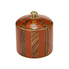 Doing Goods - Sieraaddoosje Piper Circus Rood Hout Messing 10x10cm Doing Goods - Sieraaddoosje Piper Circus Rood Hout Messing 10x10cm