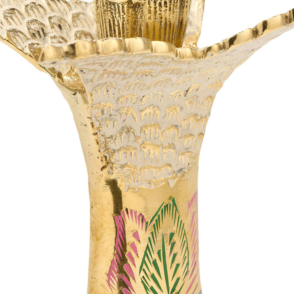 Doing Goods - Kandelaar Mirakel Vis Messing L 10x20cm