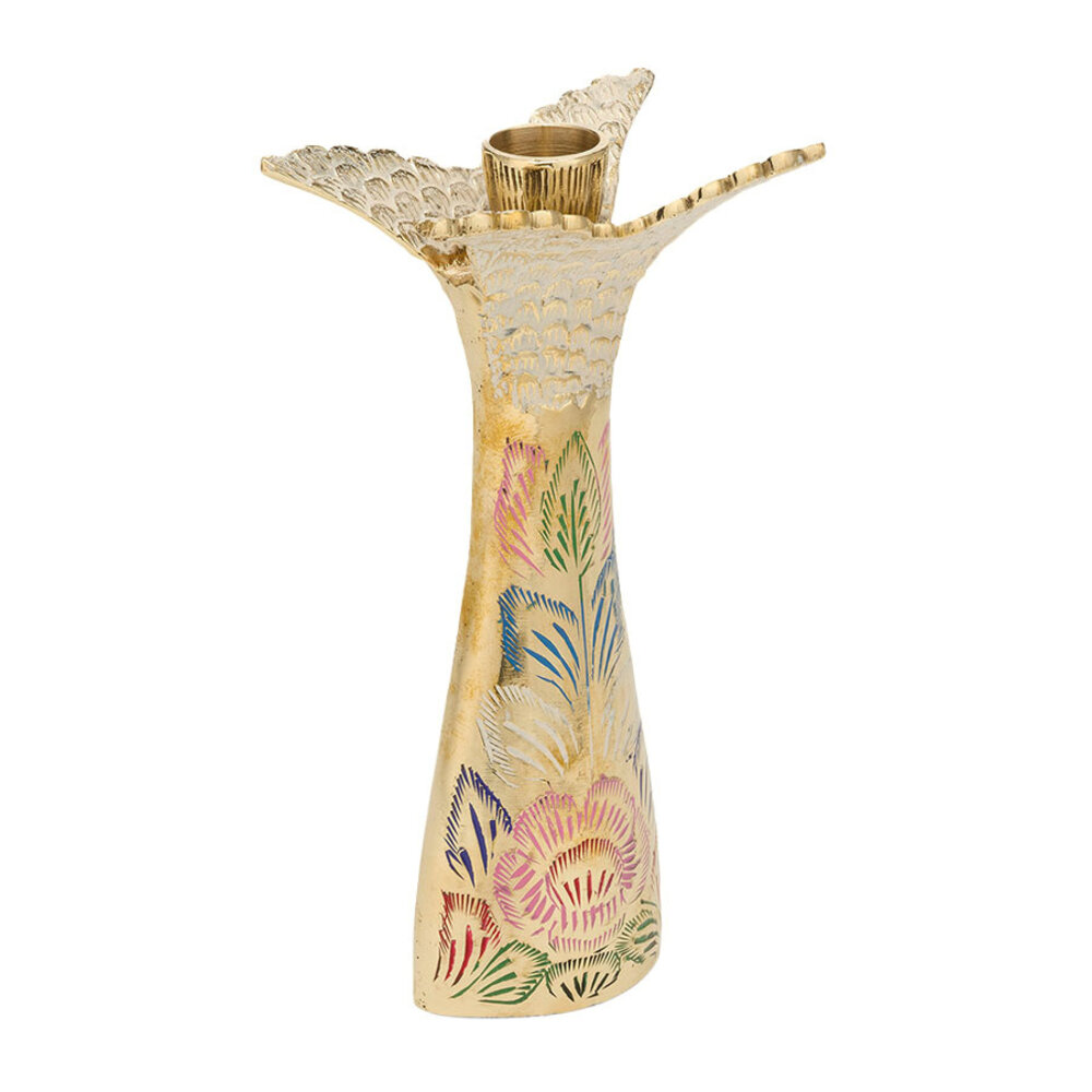 Doing Goods - Kandelaar Mirakel Vis Messing L 10x20cm