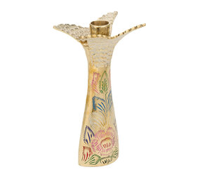 Doing Goods - Kandelaar Mirakel Vis Messing L 10x20cm