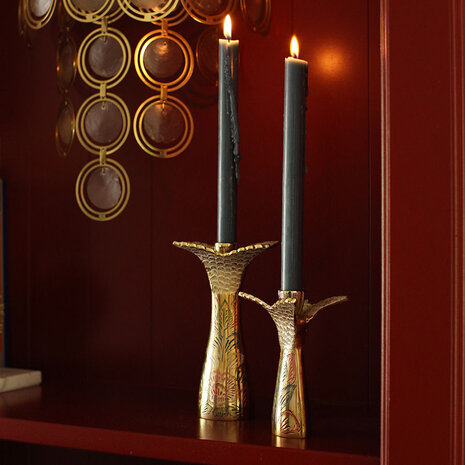 Doing Goods - Kandelaar Mirakel Vis Messing L 10x20cm