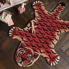 Doing Goods - Vloerkleed Tula Tijger Wol S– Handgetuft 100% Wol 62x92x2cm