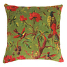 Imbarro Kussen Paradise Ribfluweel Mos Groen 50x50cm Imbarro Kussen Paradise Ribfluweel Mos Groen 50x50cm