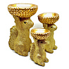 Melting Pot - Schaaltje Eekhoorn Glitter Goud in 3 maten Melting Pot - Schaaltje Eekhoorn Glitter Goud in 3 maten