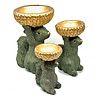 Melting Pot - Schaaltje Eekhoorn Glitter Groen in 3 maten Melting Pot - Schaaltje Eekhoorn Glitter Groen in 3 maten