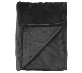 Melting Pot - Plaid Charlie Fleece XL 200x220cm Raven Zwart Melting Pot - Plaid Charlie Fleece XL 200x220cm Raven Zwart