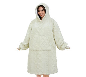 Melting Pot - Huis Onesie Sophie Hoodie en Deken XL Off White Melting Pot - Huis Onesie Sophie Hoodie en Deken XL Off White