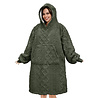 Melting Pot - Onesie Sophie Hoodie en Deken XL 70x110cm Olijf Groen Melting Pot - Onesie Sophie Hoodie en Deken XL 70x110cm Olijf Groen