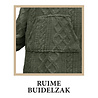 Melting Pot - Onesie Sophie Hoodie en Deken XL 70x110cm Olijf Groen Melting Pot - Onesie Sophie Hoodie en Deken XL 70x110cm Olijf Groen