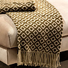Melting Pot - Plaid Isabella Military Olijf Groen Katoen 150x200cm Melting Pot - Plaid Isabella Military Olijf Groen Katoen 150x200cm