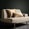 Melting Pot - Kussen Chloe Pumice Stone Beige Velvet 50x50cm Melting Pot - Kussen Chloe Pumice Stone Beige Velvet 50x50cm