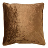Melting Pot - Kussen Chloe Tobacco Bruin Velvet 50x50cm Melting Pot - Kussen Chloe Tobacco Bruin Velvet 50x50cm