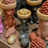 Melting Pot - Ornamenten Herfst / Kerst Glitter Groen 6cm (set/3) Melting Pot - Ornamenten Herfst / Kerst Glitter Groen 6cm (set/3)