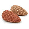 Melting Pot - Dennenappels Glitter Koper en Nude 7x13cm (set/2) Melting Pot - Dennenappels Glitter Koper en Nude 7x13cm (set/2)
