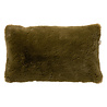 Melting Pot - Kussen Zaya Nepbont Military Olijf Groen 50x30cm Melting Pot - Kussen Zaya Nepbont Military Olijf Groen 50x30cm