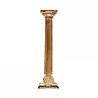 Diga Colmore Kandelaar Votief Kristalglas Goud 7x28cm Diga Colmore Kandelaar Votief Kristalglas Goud 7x28cm