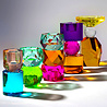 Diga Colmore Kandelaar Votief Kristalglas Lila 5x10cm Diga Colmore Kandelaar Votief Kristalglas Lila 5x10cm