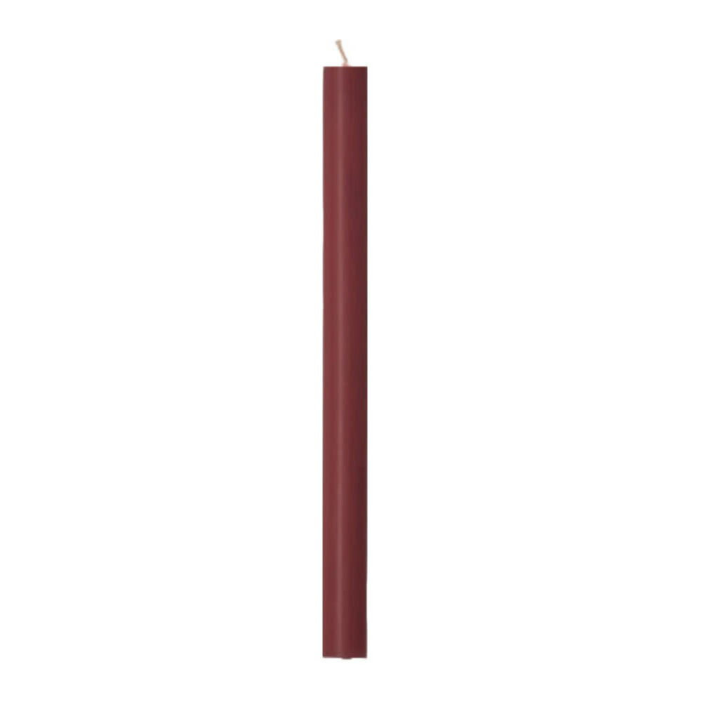 Rustik Lys - Dinerkaars Donkerrood 2.1x30cm – Door-en-door Gekleurd Rustik Lys - Dinerkaars Donkerrood 2.1x30cm – Door-en-door Gekleurd