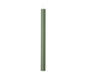 Rustik Lys - Diner Kaars Olie Groen 2.1x30cm Rustik Lys - Diner Kaars Olie Groen 2.1x30cm