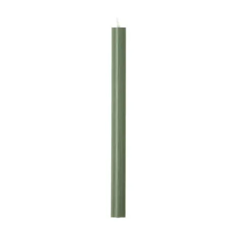 Rustik Lys - inerkaars Oliegroen 2.1x30cm – Door-en-door Gekleurd Rustik Lys - inerkaars Oliegroen 2.1x30cm – Door-en-door Gekleurd